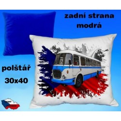 Polštářek český autobus RTO