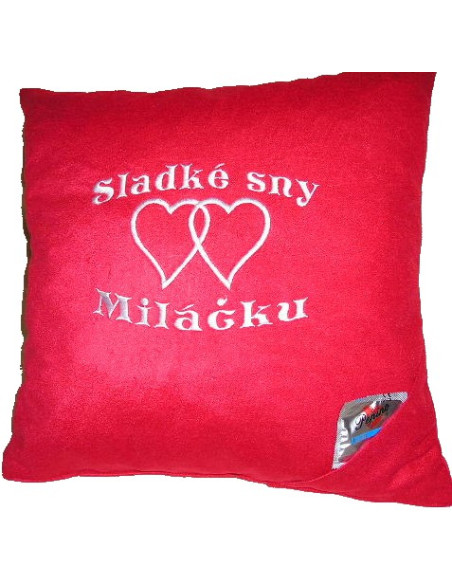 Polštářek Sladké sny miláčku - 1