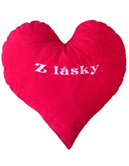 Polštářek srdce z lásky - 2