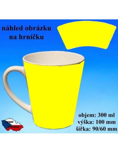 Foto hrneček Latte malé na přání