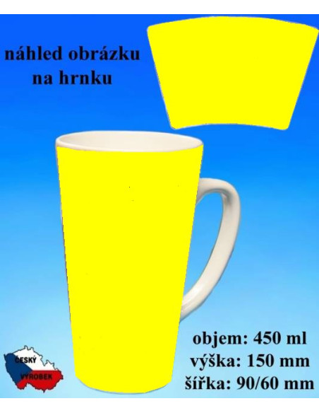Foto hrneček Latte velké na přání