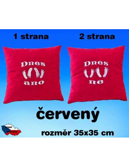 Polštářek pro zamilované "NOHY" - 2