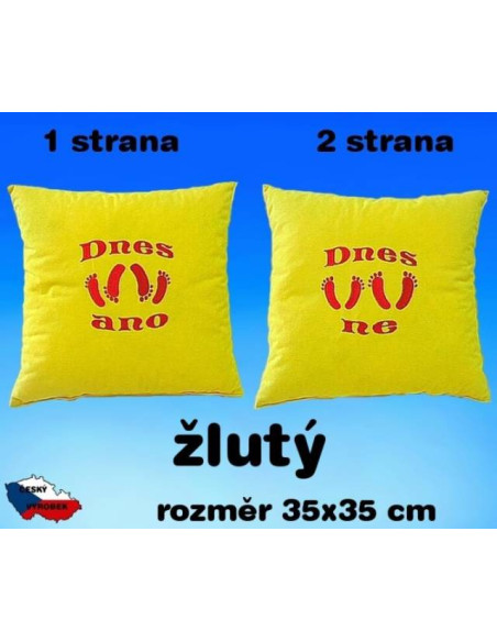 Polštářek pro zamilované "NOHY" - 6