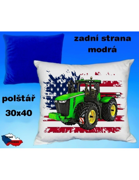 Polštářek Zemědělství traktor 52