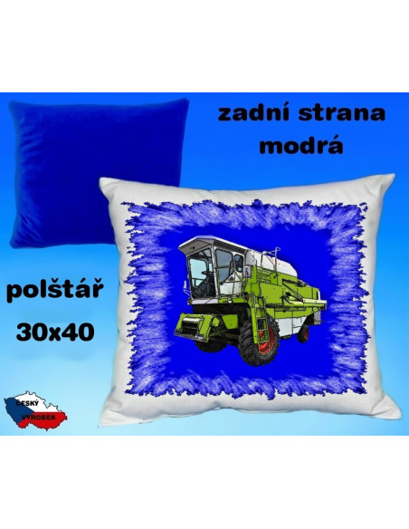 Polštářek Zemědělství kombajn 54