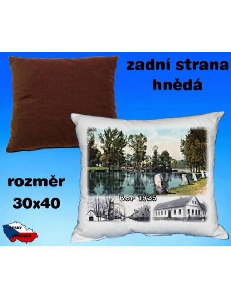Polštářek Bor
