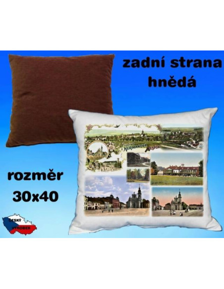 Polštářek Heřmanův Městec 3