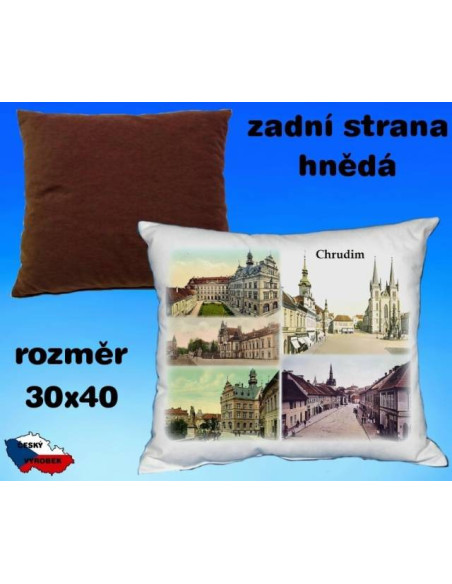 Polštářek Chrudim 2