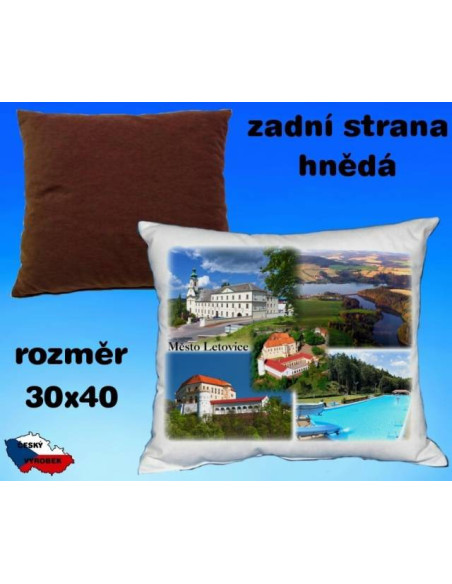 Polštářek Letovice 1