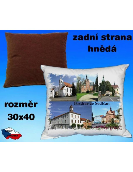 Polštářek Sedlčany 1
