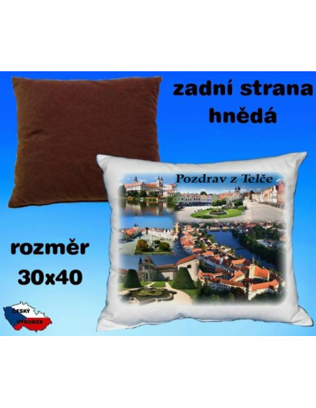 Polštářek Telč 2