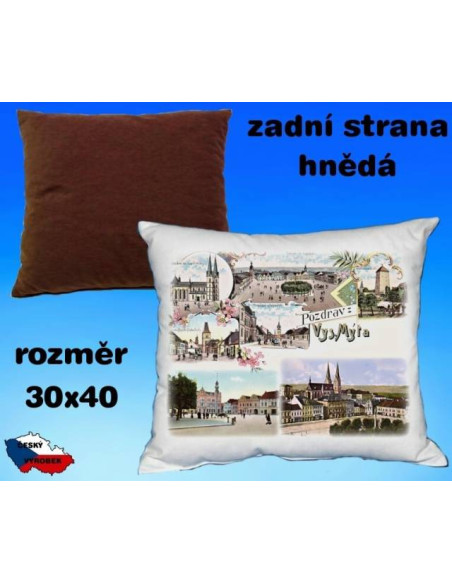 Polštářek Vysoké Mýto 2