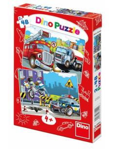 Puzzle Hasiči a Policie