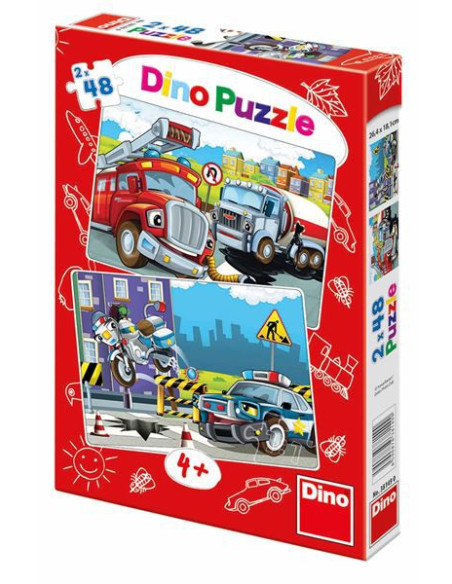Puzzle Hasiči a Policie