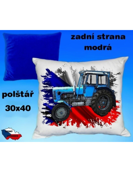 Polštářek Zemědělství traktor 64
