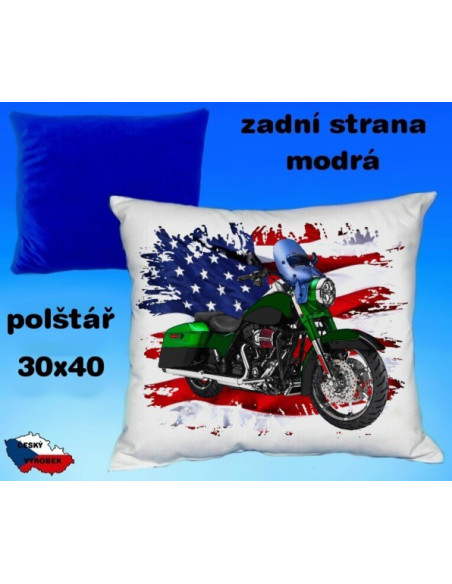 Polštářek motocykl 78