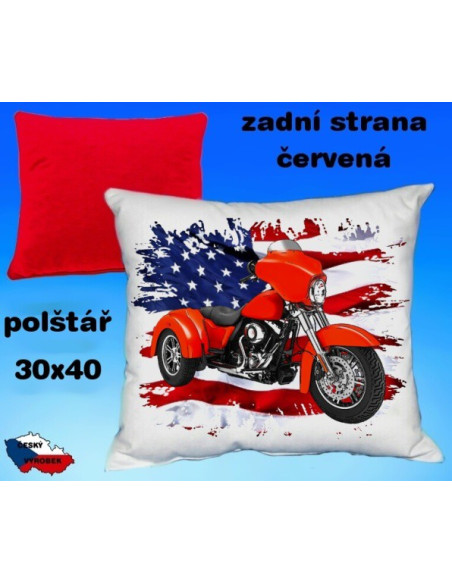 Polštářek motocykl 79