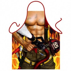 Zástěra grilovací hasič
