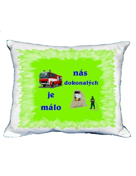 Polštářek Nás dokonalých je málo