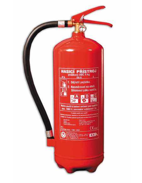 Hasicí přístroj práškový 12kg