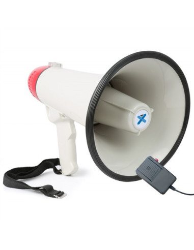 Megafon Vexus 40W se sirénou