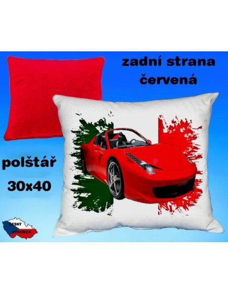 Polštářek auto FERRARI 458