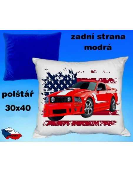 Polštářek auto FORD MUSTANG