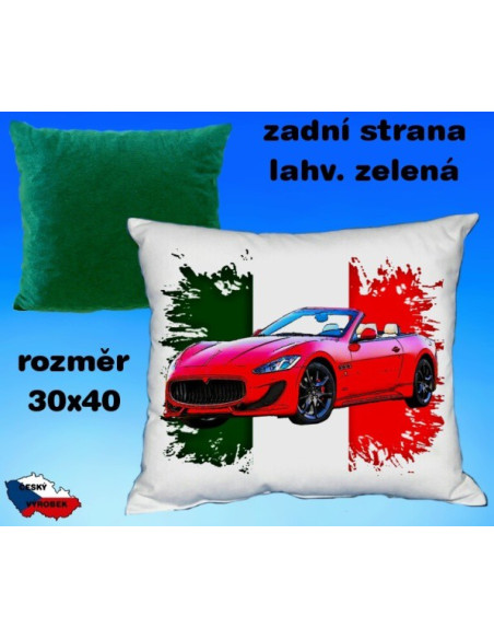 Polštářek auto MASERATTI