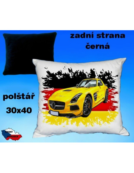 Polštářek auto MERCEDES AMG GT