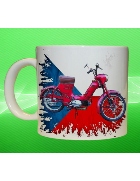 Foto hrneček motocykl Jawa 550 "Pařez"