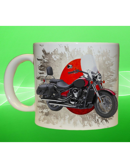 Foto hrneček motocykl Kawasaki Vulcan 900 Classic