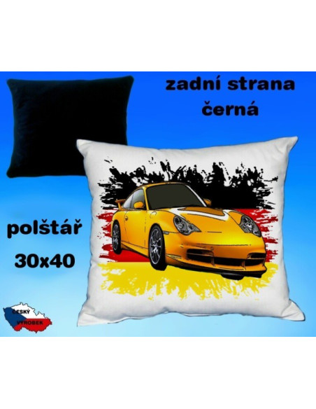 Polštářek auto PORCHE