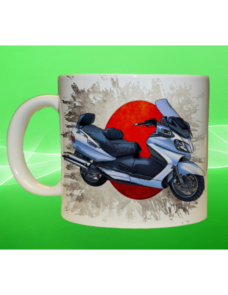 Foto hrneček motocykl Suzuki Burgman 650