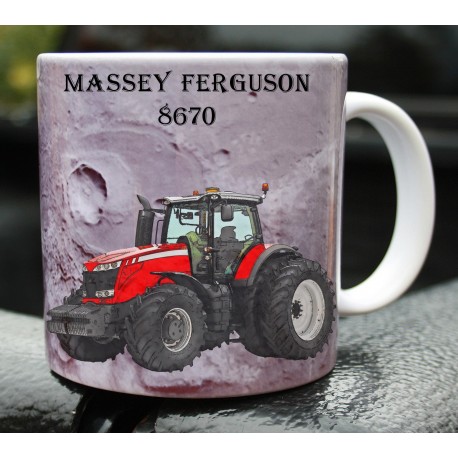 Foto hrneček traktor MASSEY FERGUSON 8670