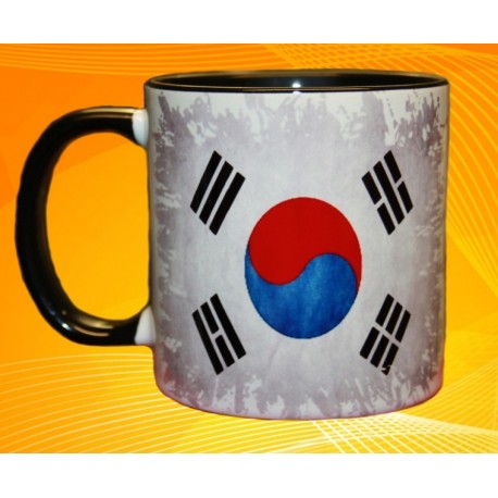 Foto hrneček vlajka Jižní Korea