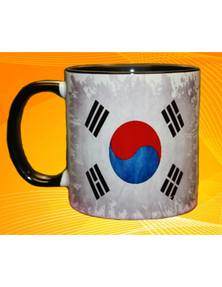Foto hrneček vlajka Jižní Korea