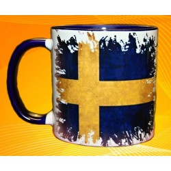 Foto hrneček vlajka Švédsko