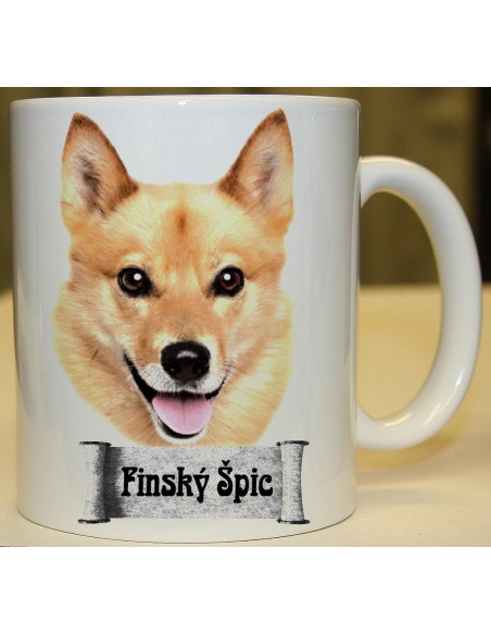 Foto hrneček Finský Špic
