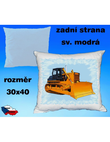 Polštářek stavební technika PÁSOVÝ BULDOZER 3