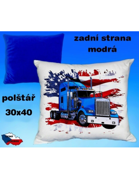 Polštářek s motivem TAHAČ 4