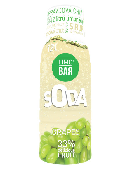 Limo Bar Sirup Hrozny 0,5l