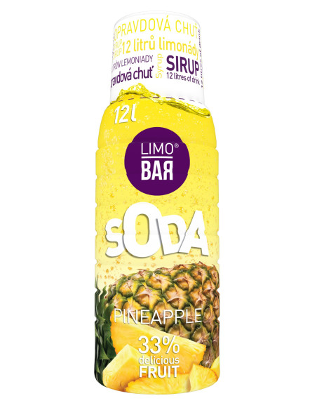 Limo Bar Sirup Ananas 0,5l