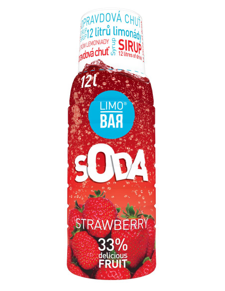 Limo Bar Sirup Jahoda 0,5l