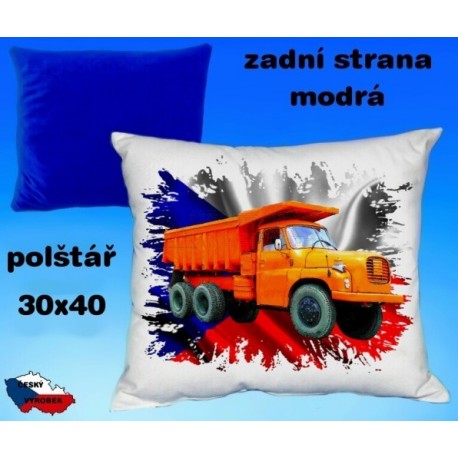 Polštářek s motivem NÁKLADNÍ AUTO TATRA 148