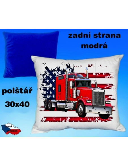 Polštářek s motivem TAHAČ 7