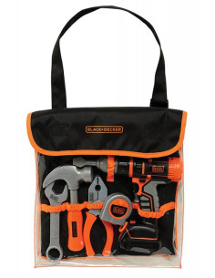Dětské nářadí Black and Decker s vrtačkou