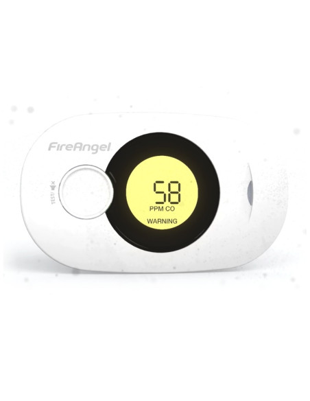 Detektor CO FireAngel FA3322 s LCD displejem