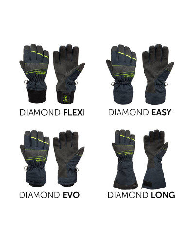 Zásahové rukavice DIAMOND 8111