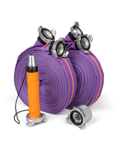 Sada na 100 m překážek LASER se spojkami Rott TWIST violet